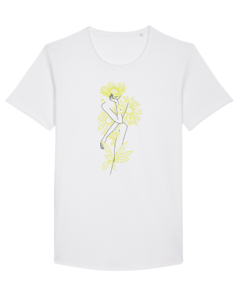 Silueta Floral Yellow White