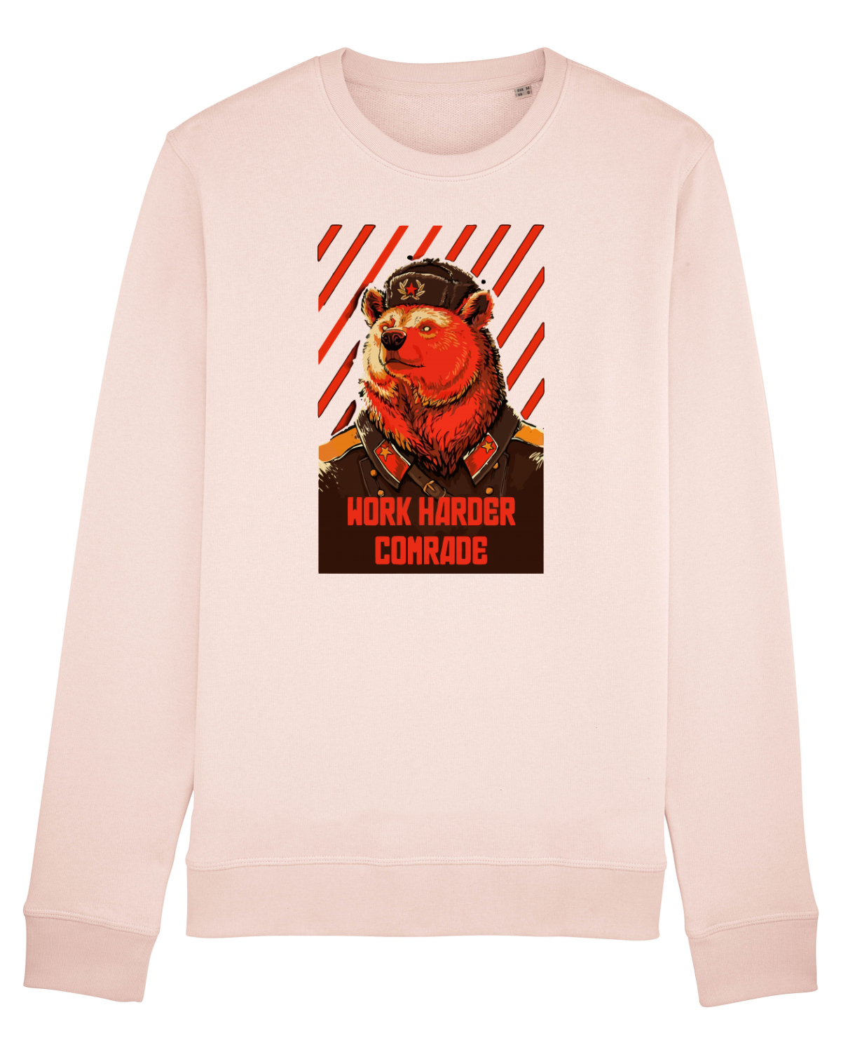 Bluză mânecă lungă Unisex Rise Candy Pink