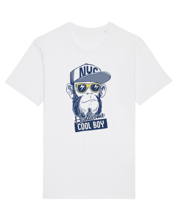 Cool Boy Monkey White