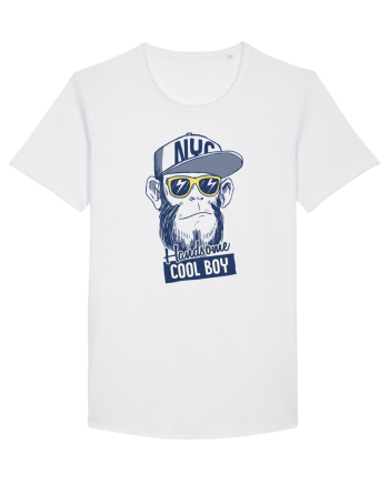 Cool Boy Monkey White