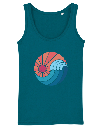 Wave Sunset Ocean Depth