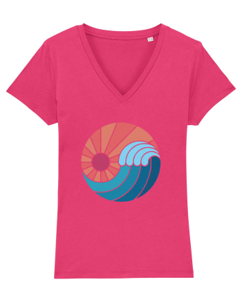 Wave Sunset Raspberry