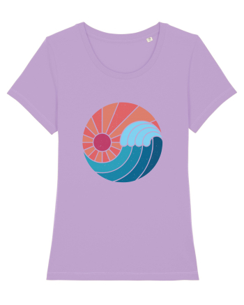 Wave Sunset Lavender Dawn