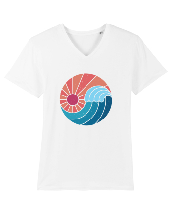 Wave Sunset White