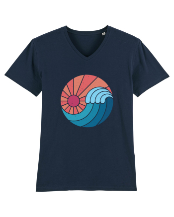 Wave Sunset French Navy