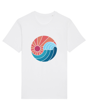 Wave Sunset White