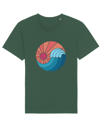 Wave Sunset Bottle Green