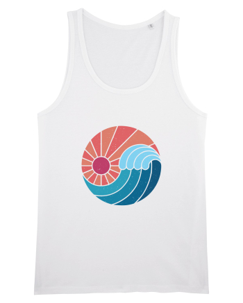 Wave Sunset White