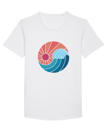 Wave Sunset White