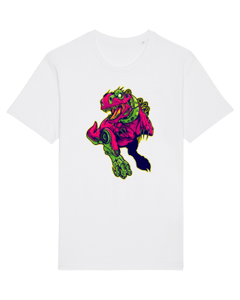 Techno Dinosaur White