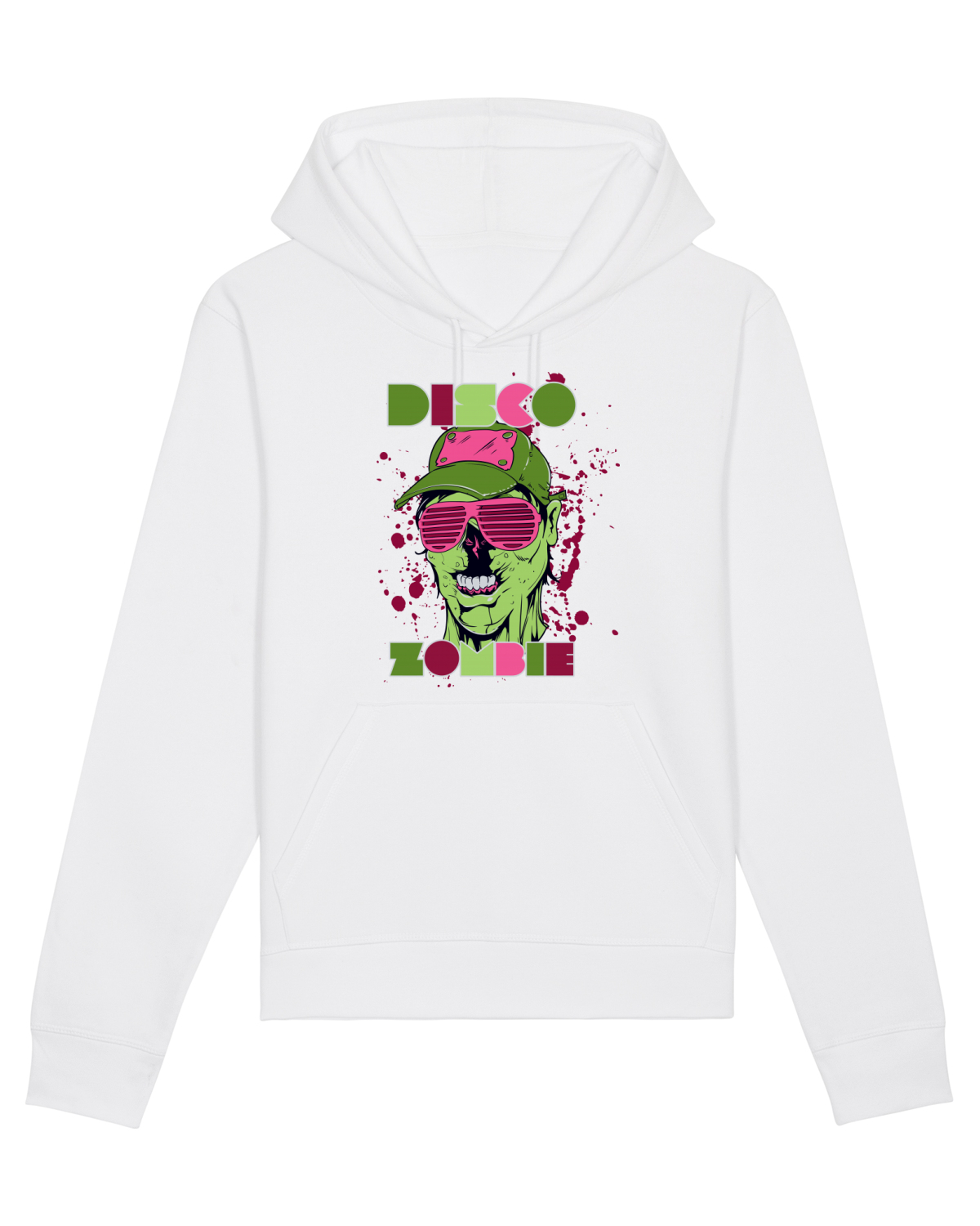 Hanorac Unisex Drummer White