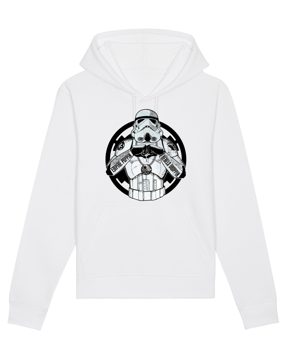 Hanorac Unisex Drummer White