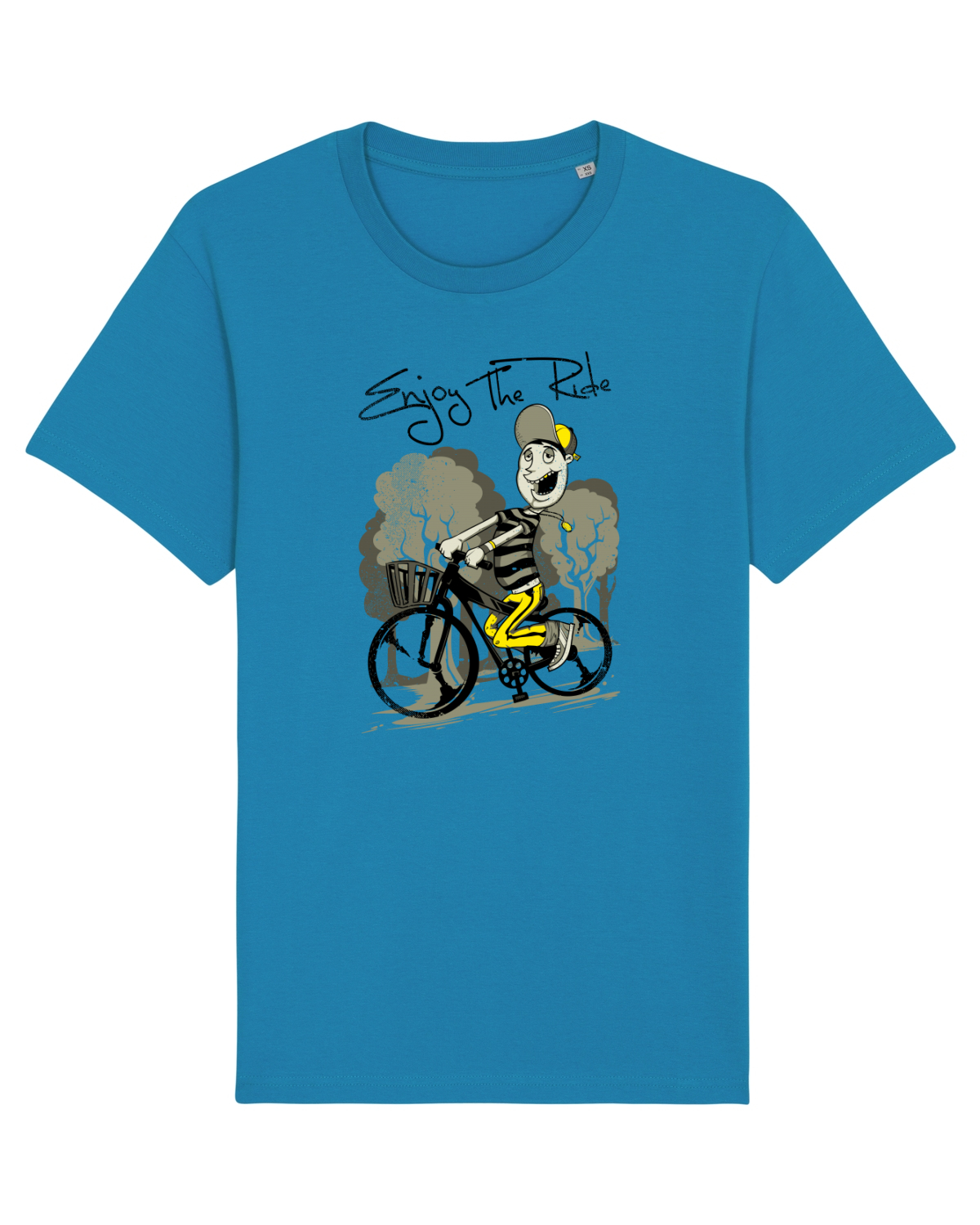 Tricou mânecă scurtă Unisex Rocker Azur