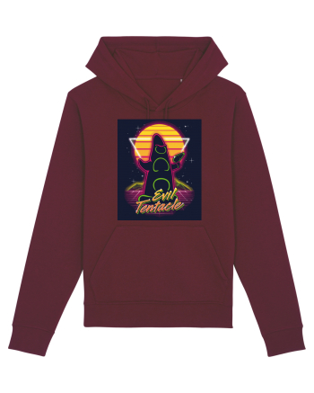 Evil Tentacle Retro Burgundy
