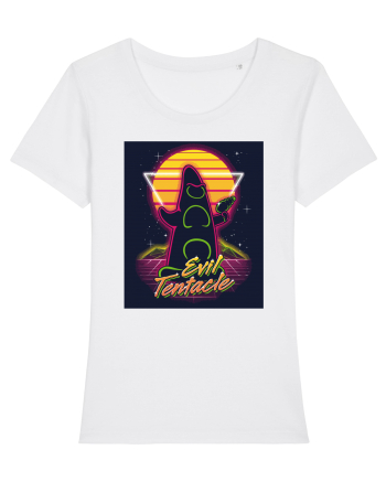 Evil Tentacle Retro White