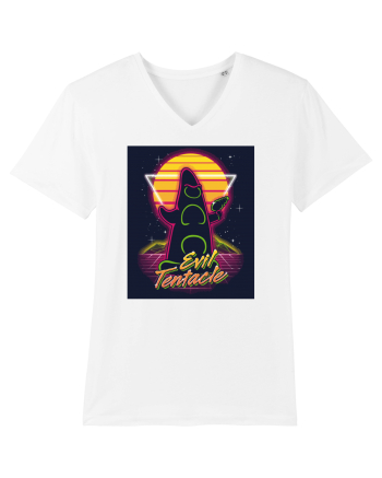 Evil Tentacle Retro White