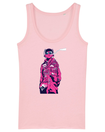 Cool Red Girl Cotton Pink
