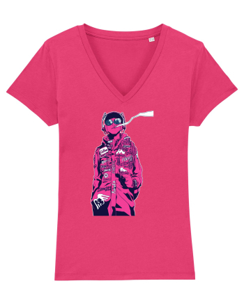 Cool Red Girl Raspberry