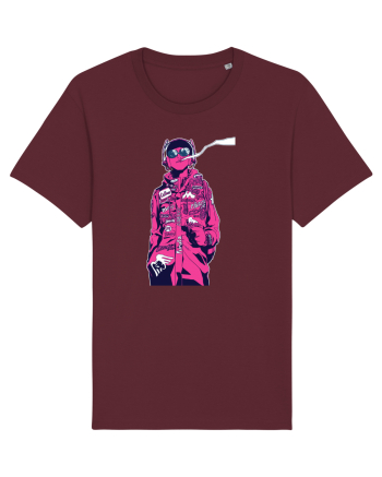 Cool Red Girl Burgundy