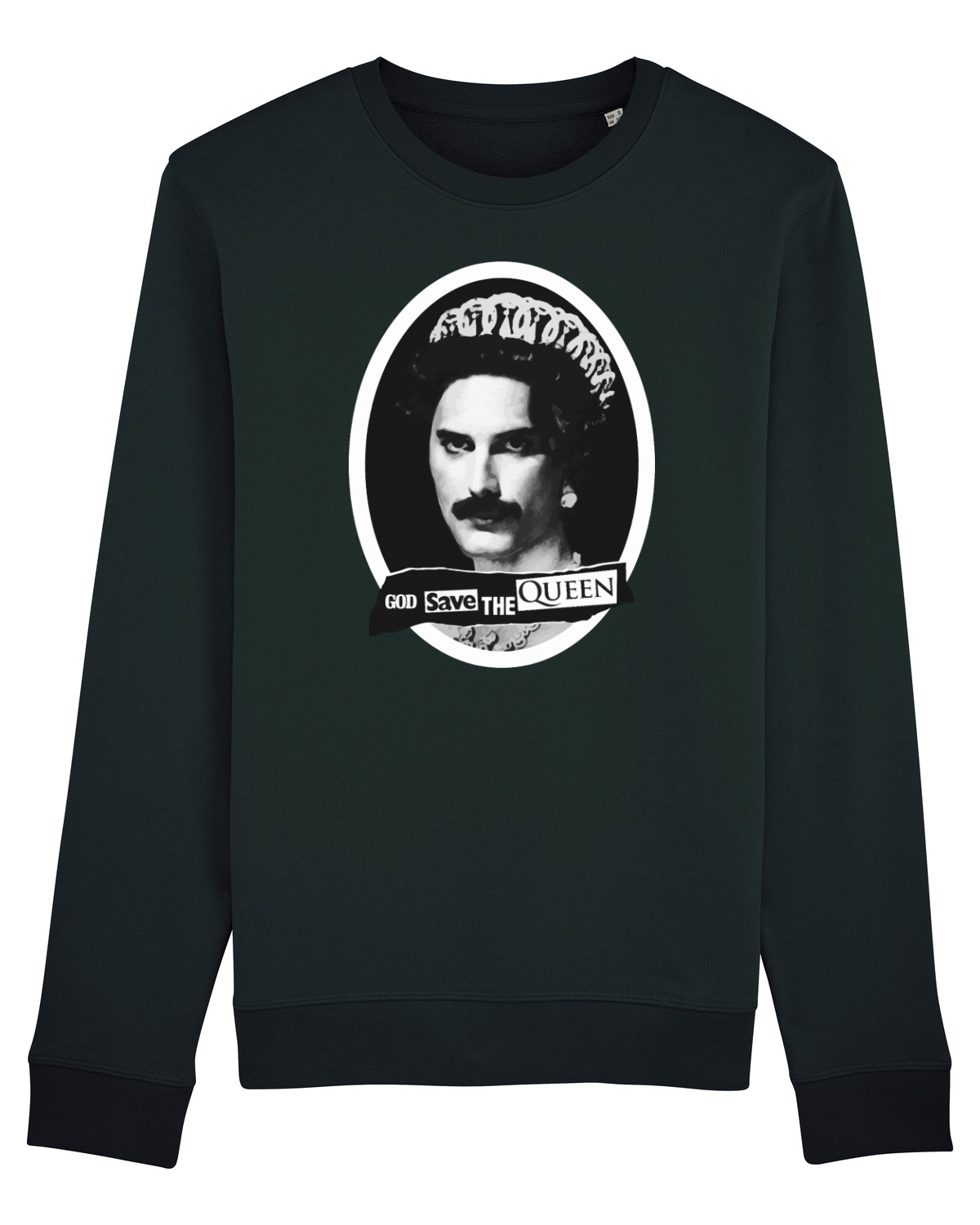 Bluză mânecă lungă Unisex Rise Black