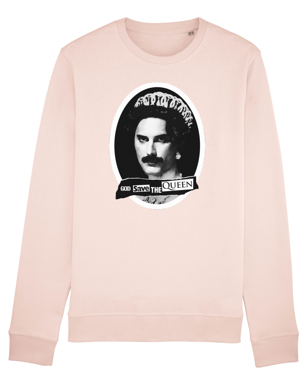 Bluză mânecă lungă Unisex Rise Candy Pink