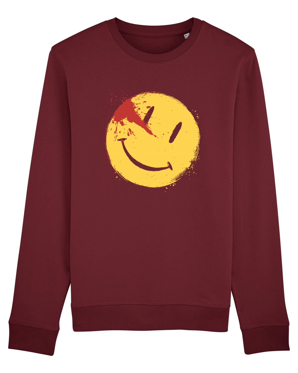 Bluză mânecă lungă Unisex Rise Burgundy