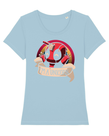 Unicorn DeadPool Sky Blue