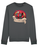 Unicorn DeadPool Bluză mânecă lungă Unisex Rise
