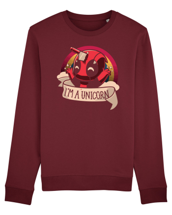 Unicorn DeadPool Burgundy