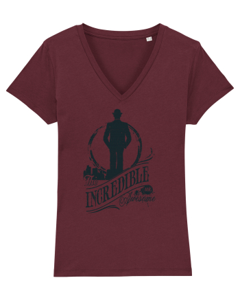 Mr Awesome Incredible Burgundy