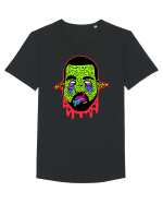 Zombie Kanye Tricou mânecă scurtă guler larg Bărbat Skater