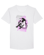 Lion Diva Tricou mânecă scurtă guler larg Bărbat Skater