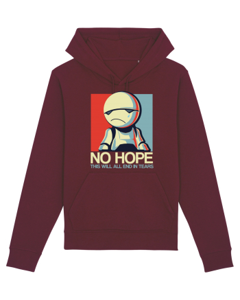 No Hope Droid Burgundy