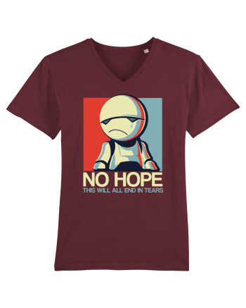No Hope Droid Burgundy