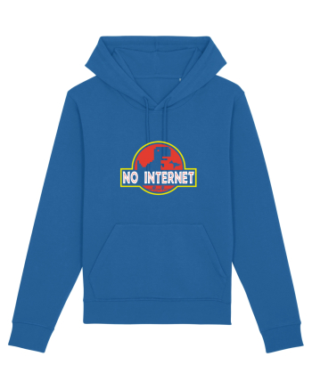 No Internet Dino Royal Blue