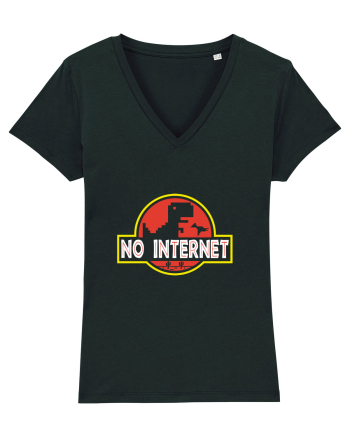 No Internet Dino Black