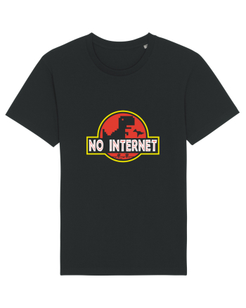 No Internet Dino Black