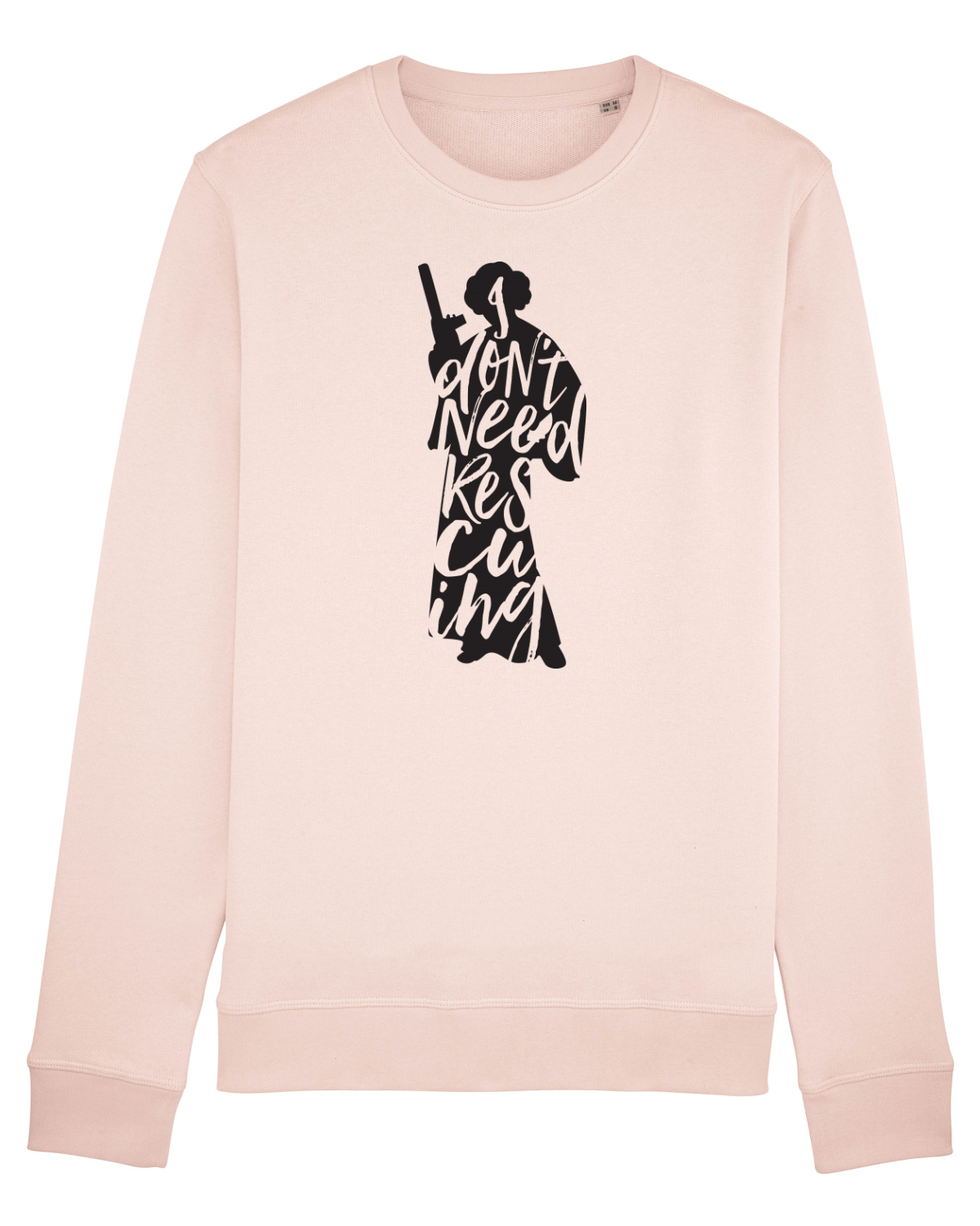 Bluză mânecă lungă Unisex Rise Candy Pink