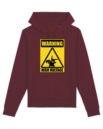 Warning Pika Burgundy