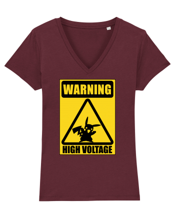 Warning Pika Burgundy