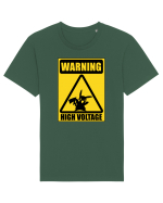 Warning Pika Tricou mânecă scurtă Unisex Rocker