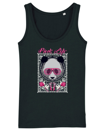 Pink Life Panda Black