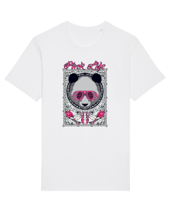 Pink Life Panda White
