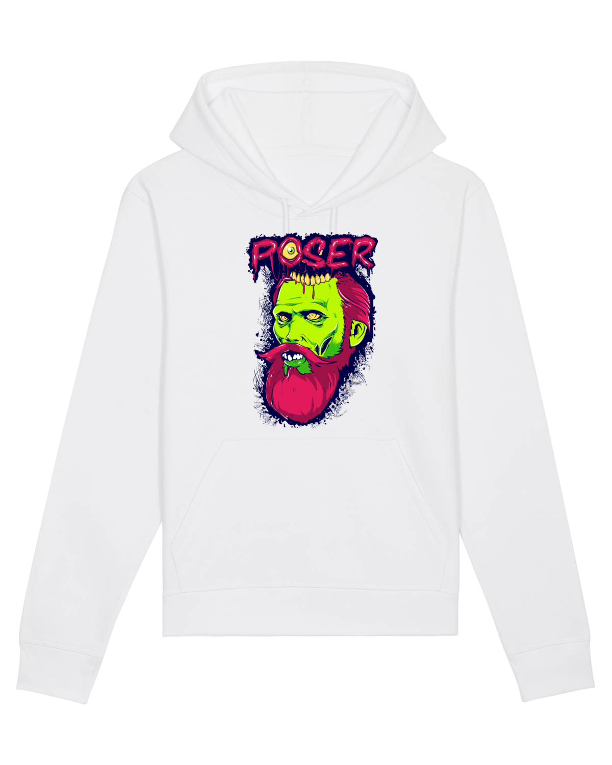 Hanorac Unisex Drummer White