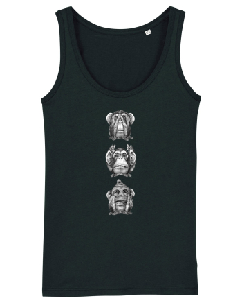 Resist Evil Monkeys Black
