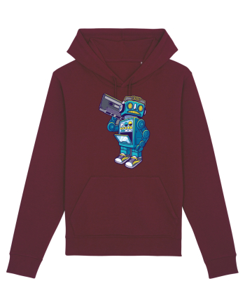 Robot Radio Burgundy