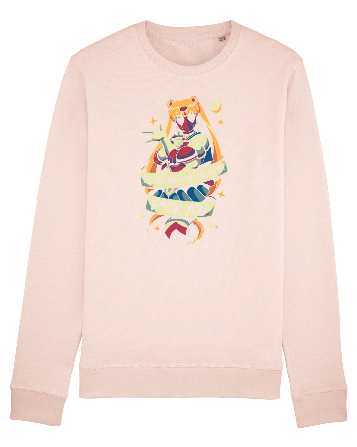 Bluză mânecă lungă Unisex Rise Candy Pink