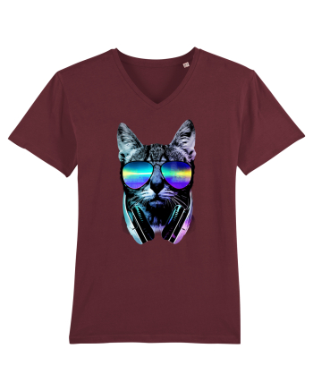 Techno Cat Burgundy