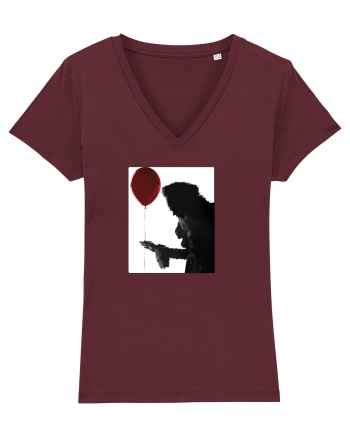IT Clown Baloon Burgundy