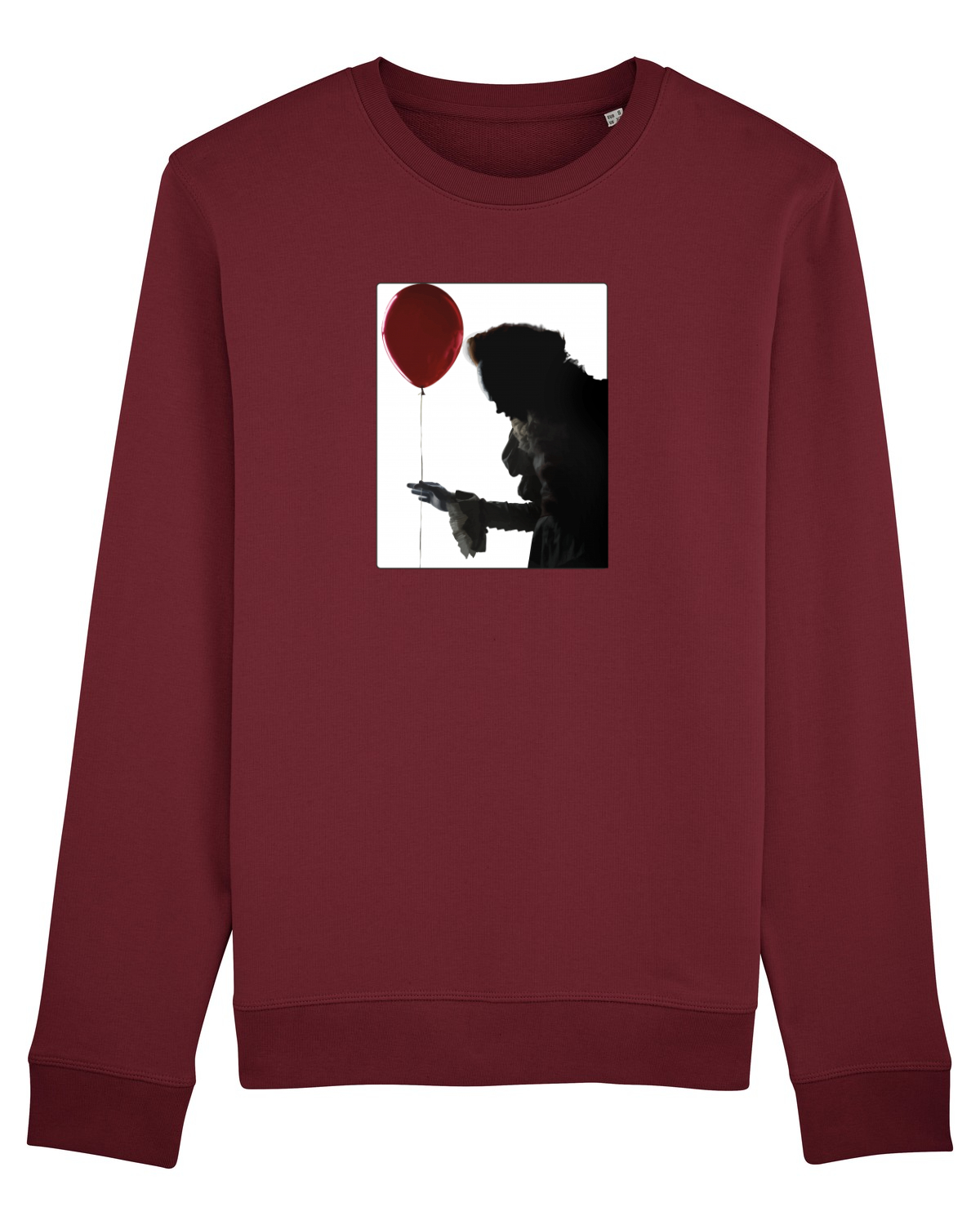 Bluză mânecă lungă Unisex Rise Burgundy